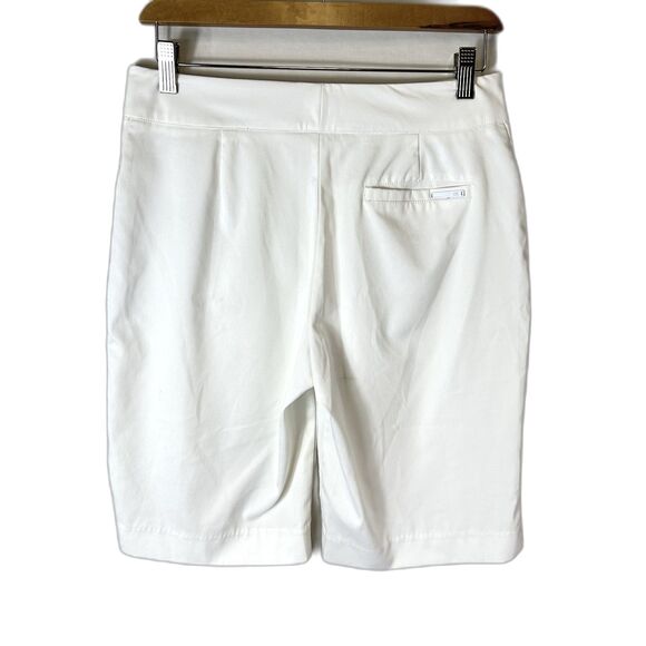 Tail Activewear Chalk White Classic High Rise Golf Shorts Size 4 - Picture 5 of 13